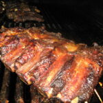 Reheat ribs on the Grill