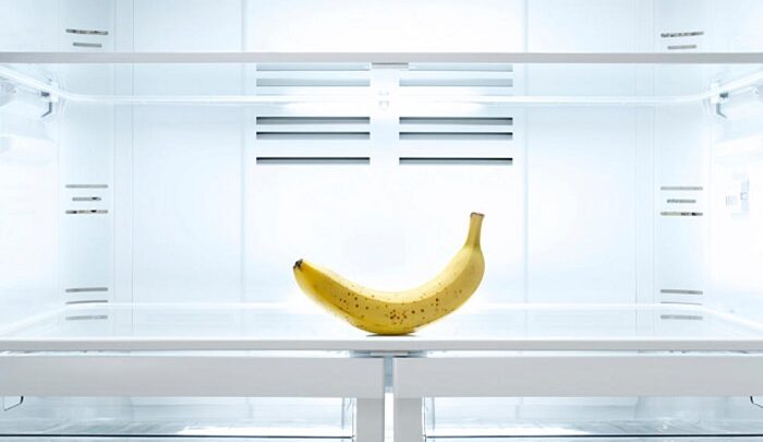 bananas in fridge