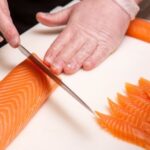 how to cut salmon for sushi battersby